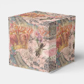 Koningin Bee  Beauful Collage Bedankdoosjes (Achterkant)