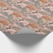 Koningin Bee  Beauful Collage Cadeaupapier (Hoek)