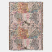 Koningin Bee  Beauful Collage Deken (Voorkant Verticaal)