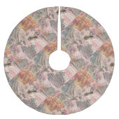 Koningin Bee  Beauful Collage Kerstboom Rok (Voorkant)