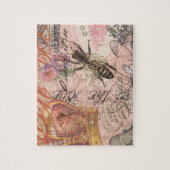 Koningin Bee  Beauful Collage Legpuzzel (Verticaal)