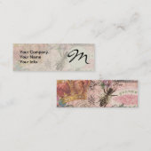 Koningin Bee  Beauful Collage Mini Visitekaartje (Voorkant / Achterkant)