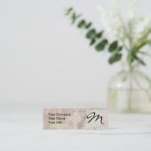 Koningin Bee  Beauful Collage Mini Visitekaartje (Staand voorkant)