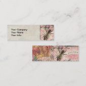 Koningin Bee  Beauful Collage Mini Visitekaartje (Voorkant / Achterkant)