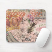 Koningin Bee Beauful Collage Muismat (Met muis)