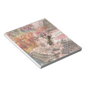 Koningin Bee  Beauful Collage Notitieblok (Schuin)