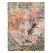 Koningin Bee  Beauful Collage Notitieboek (Voorkant)