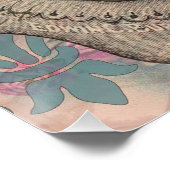 Koningin Bee Beauful Collage Perfect Poster (Hoek)