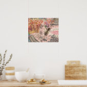 Koningin Bee  Beauful Collage Poster (Keuken)