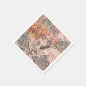 Koningin Bee  Beauful Collage Servetten (Hoek)