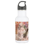 Koningin Bee  Beauful Collage Waterfles (Voorkant)