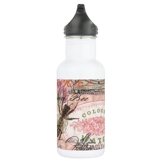 Koningin Bee Beauful Collage Waterfles (Rechts)