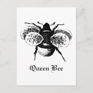 koningin Bee Briefkaart