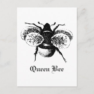  koningin Bee Briefkaart