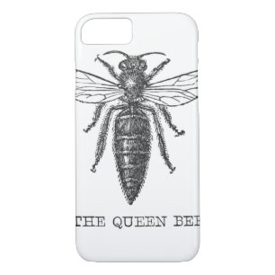 Koningin Bee Bug Insecten Bijen Illustratie iPhone 8/7 Hoesje
