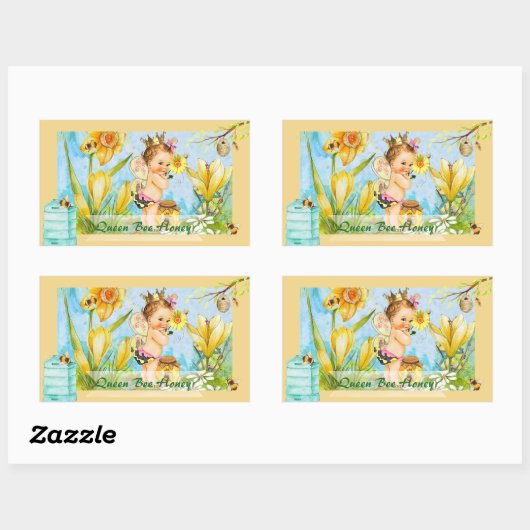 Koningin Bee Canning Label (Vel)