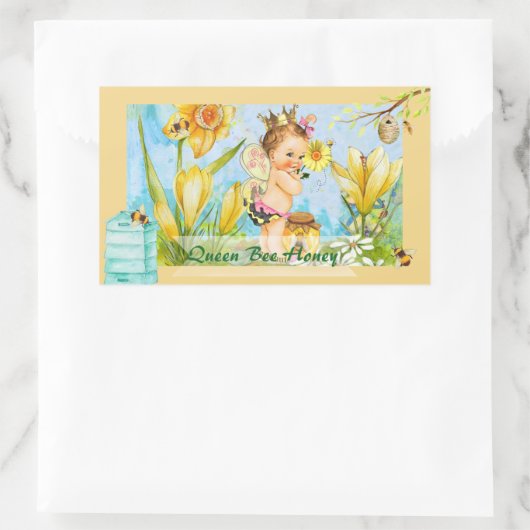 Koningin Bee Canning Label (Tas)