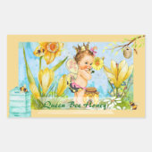 Koningin Bee Canning Label (Voorkant)