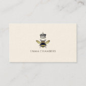 Koningin Bee Crown Calling Contactkaartje (Voorkant)