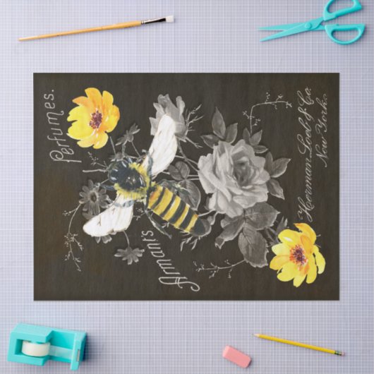 koningin Bee  Ephemera Perfume Tissuepapier (Craft)