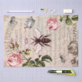 Koningin Bee French Perfume Roos Bud ad  Tissuepapier (Craft)