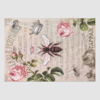 Koningin Bee French Perfume Roos Bud ad Tissuepapier