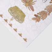 Koningin Bee Kroon Royal Rose Goud Meisje Decoupag Tissuepapier (Detail)