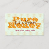 Koningin Bee Light Green Beekeeper Visitekaartje (Voorkant)