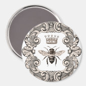  koningin Bee Magneet (Voorkant / Achterkant)