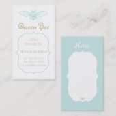 Koningin Bee Mammie Contactkaartje (Voorkant / Achterkant)