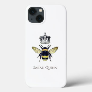 Koningin Bee met haar kroonartistieke illustratie Case-Mate iPhone Case