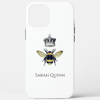 Koningin Bee met haar kroonartistieke illustratie  Case-Mate iPhone Case