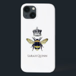 Koningin Bee met haar kroonartistieke illustratie  Case-Mate iPhone Case<br><div class="desc">Een onbuigzame x extreem hoesje koningin bijen en kroonwhimsical phone case. Bijen zijn een symbool van gemeenschap, helderheid en persoonlijke macht. Volg de bij om uw nieuwe bestemming te ontdekken. De oude Druïden zagen de bij als symbool voor de zon, de godin, de viering en de gemeenschap. Tijdens festivals werd...</div>