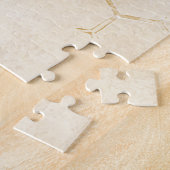  koningin Bee met Honeycomb Monogram Naam Legpuzzel (Zijkant)