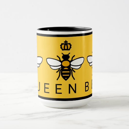 Koningin Bee met Kroon Mok (Midden)