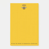 Koningin Bee met Kroon Post-it® Notes (Voorkant)