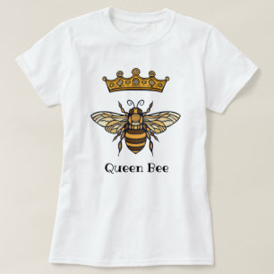 Koningin Bee met Kroon T-shirt