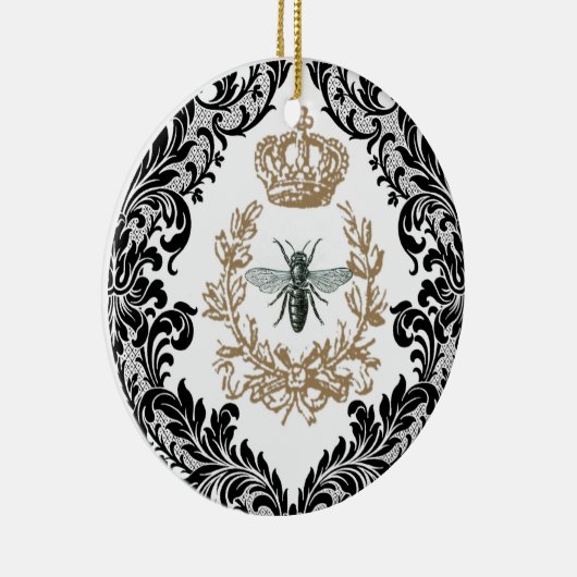  koningin Bee...ornament Keramisch Ornament (Rechts)