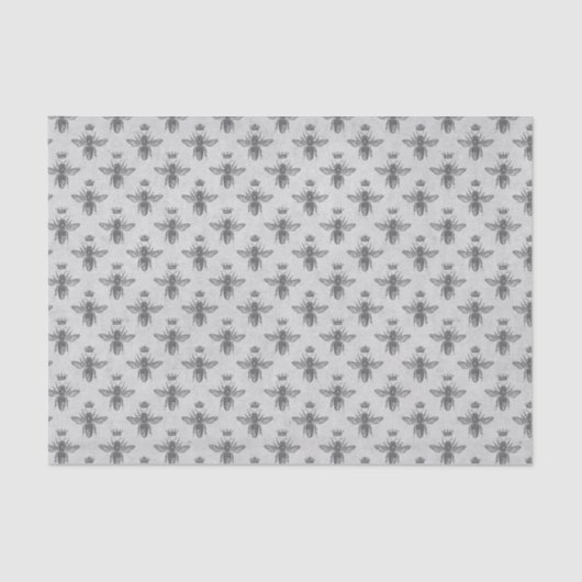  Koningin Bee Pattern Tissuepapier (Voorkant)