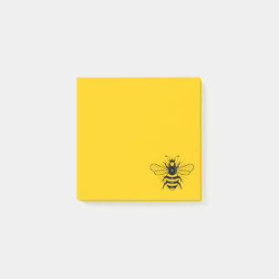 Koningin Bee Post it Notes / Geel