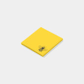 Koningin Bee Post it Notes / Geel (Schuin)
