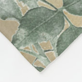 koningin Bee Royal Crown Golden Rozen Floral Fleece Deken (Hoek)