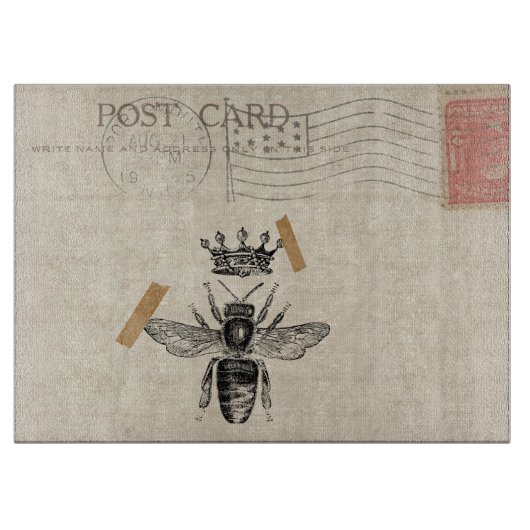 Koningin Bee Snijplank (Voorkant)