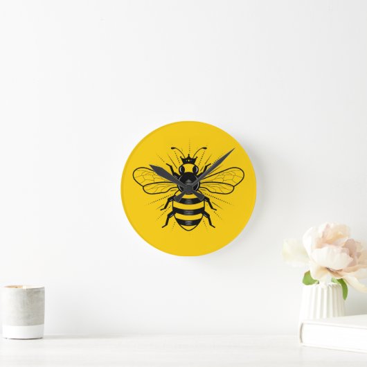 Koningin Bee Wall klok (Huis)
