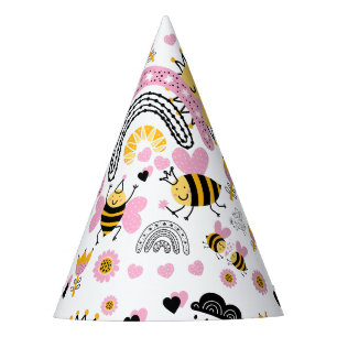Koningin BEES Cute BFF, Baby Girl, Girly Gifts Pin Feesthoedjes