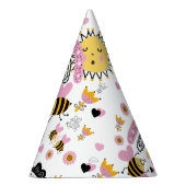 Koningin BEES Cute BFF, Baby Girl, Girly Gifts Pin Feesthoedjes (Rechts)