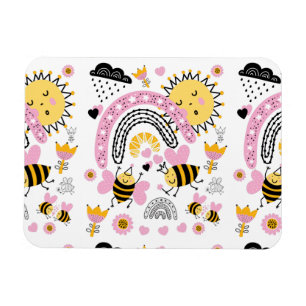 Koningin BEES Cute BFF, Baby Girl, Girly Gifts Pin Magneet