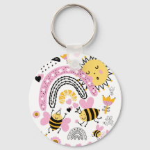 Koningin BEES Cute BFF, Baby Girl, Girly Gifts Pin