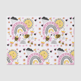 Koningin BEES Cute BFF, Baby Girl, Girly Gifts Pin Tissuepapier