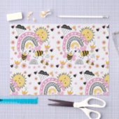 Koningin BEES Cute BFF, Baby Girl, Girly Gifts Pin Tissuepapier (Craft)